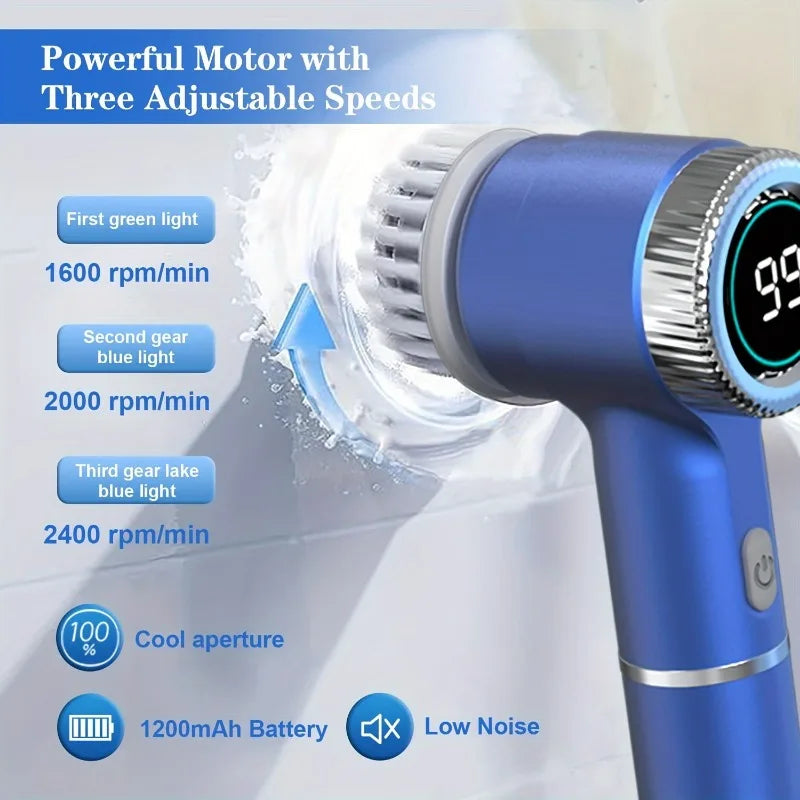 Electric Spin Scrubber For Kitchen