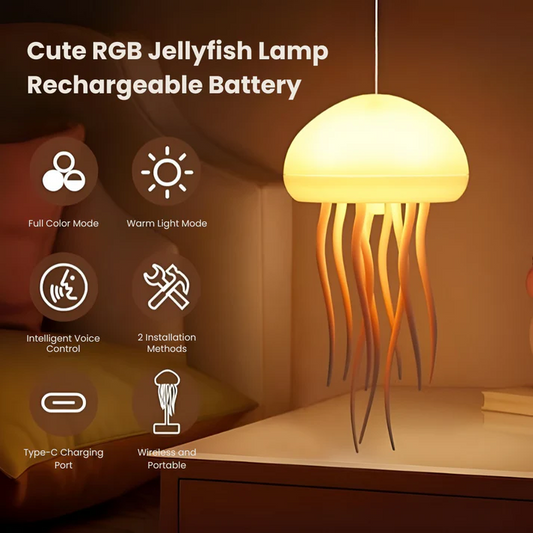 Jellyfish Night Light Mood Lamp LED